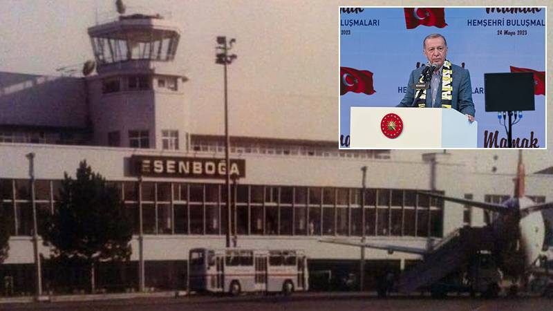 1954 doğumlu Erdoğan, 1955 yılında hizmete giren Esenboğa Havalimanı için: Bay Bay Kemal mi yaptı? Biz yaptık biz