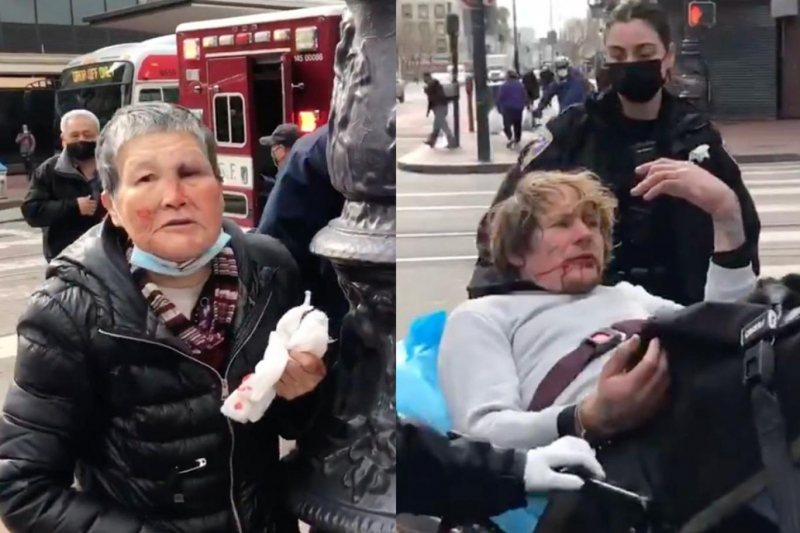 76 yaşındaki kadın, kendisine saldıran kişiyi hastanelik etti