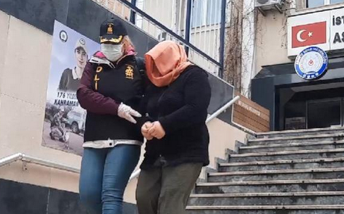97. kez yakalanan kadın hırsız tutuklandı