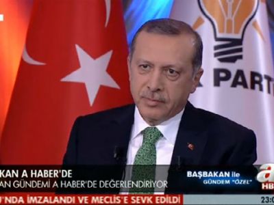 Erdoğan Atv-A Haber'in canlı yayın konuğu!