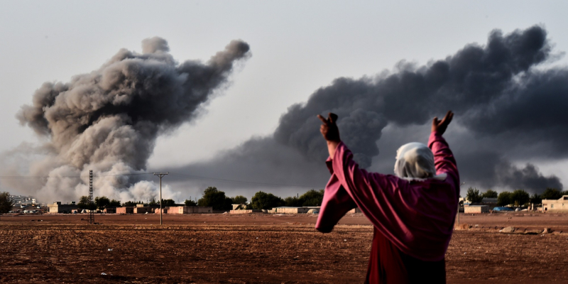 AA: ABD Kobani'nin güneyindeki gözetleme noktasını boşalttı