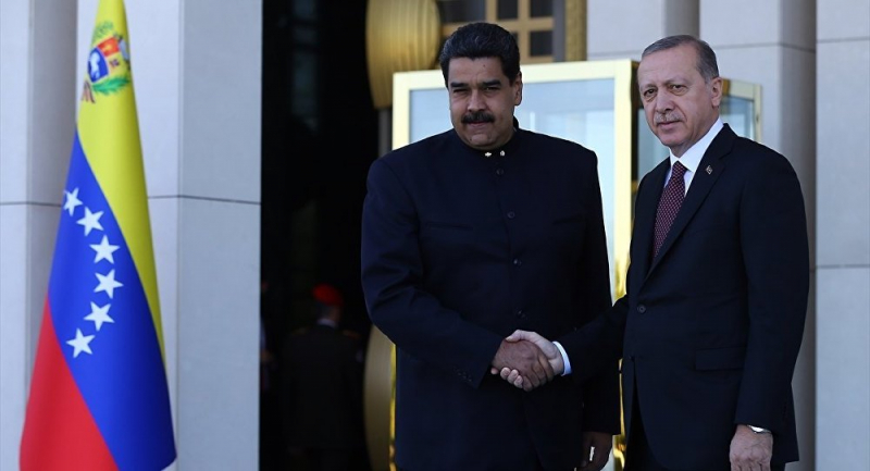 ABD darbe yapmaya çalıştığı  Venezuela'ya destek olduğu için Türkiye'yi tehdit etti