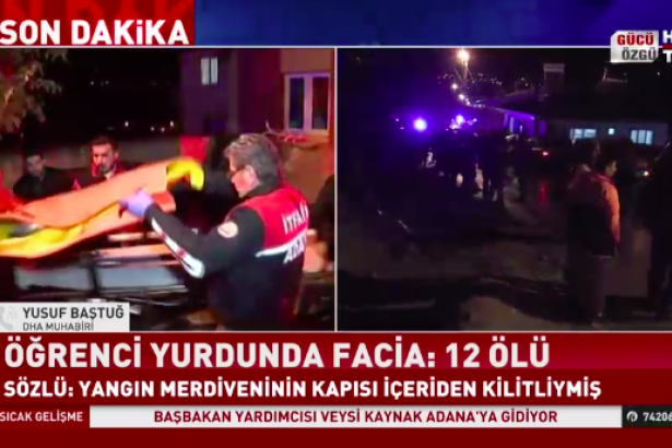 Adana Belediye Başkanı: Yangın merdiveninin kapısı kilitliymiş