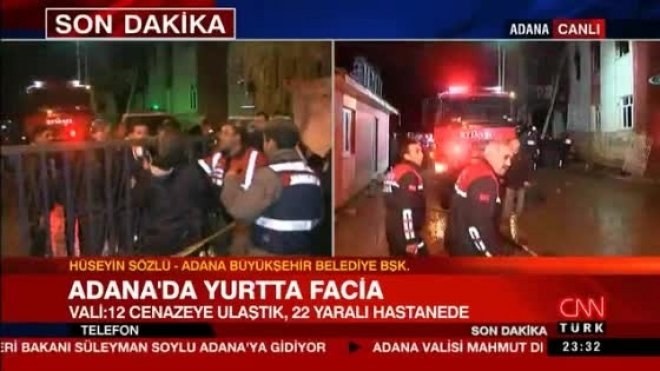 Adana Belediye Başkanı’ndan yangını soran Nedim Şener’e: Hovarda bir üslubunuz var!