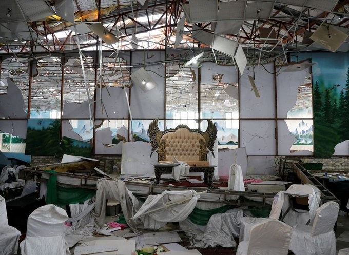 Afganistan'da düğün salonunda patlama: 63 ölü 182 yaralı