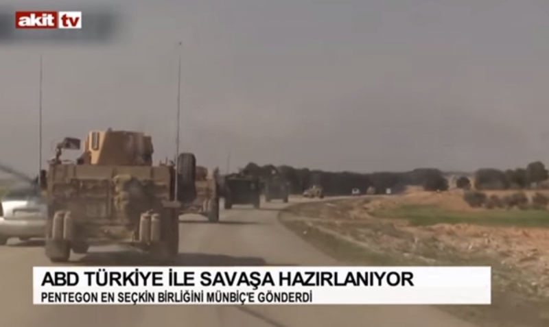 Akit TV: ABD, Türkiye ile savaşa hazırlanıyor!