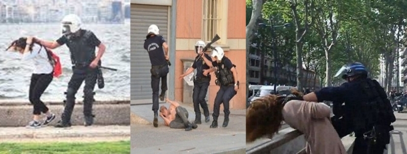 AKP: Fransız polisinin sert müdahalesinden endişe duyuyoruz!