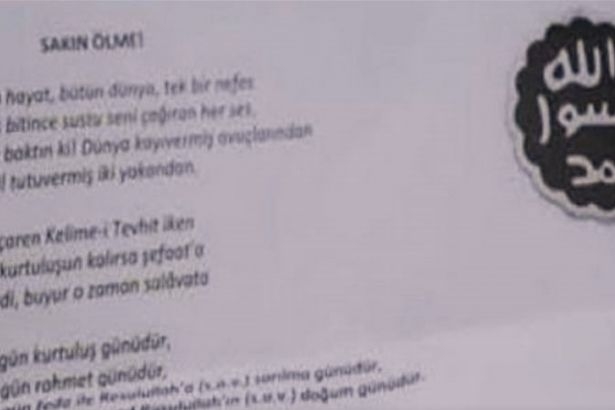 AKP Kadın Kolları, IŞİD amblemli davetiye ile mevlide çağırdı!