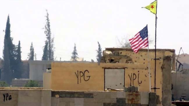 Akşam: Kimliği belirsiz helikopter YPG'yi vurdu