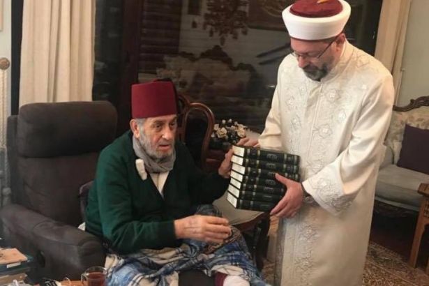 Ali Erbaş, Kadir Mısıroğlu'nu ziyaret etti