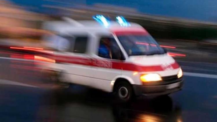 Ambulansta oksijen tüpü patladı, hasta yanarak öldü!