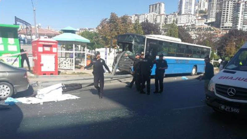 Ankara'da 4 kişinin öldüğü kazada otobüs şoförüne tutuklama kararı