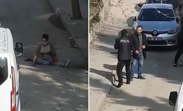 Ankara'da eski eşi tarafından sokak ortasında bıçaklandı