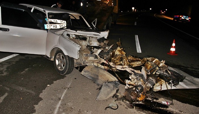 Ankara'da trafik kazası: 1 ölü, 2 yaralı