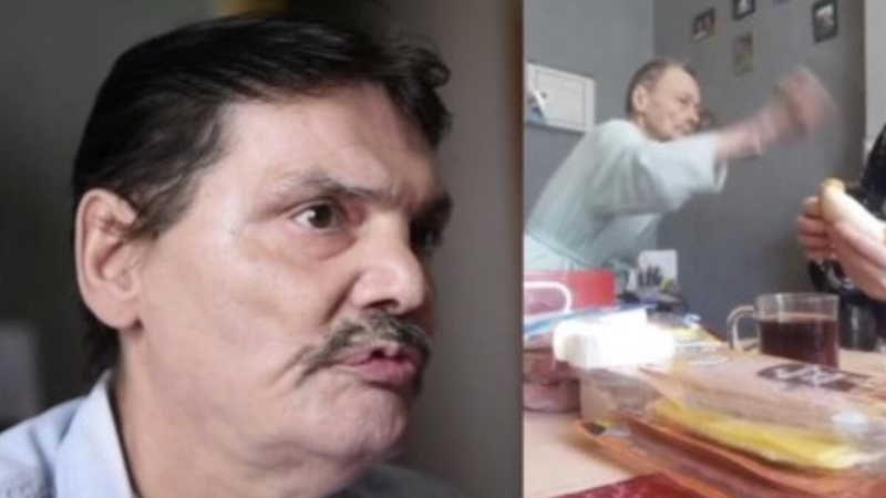 Anne şiddetinden bıktığını söyleyen 57 yaşındaki adam açlık grevine başladı