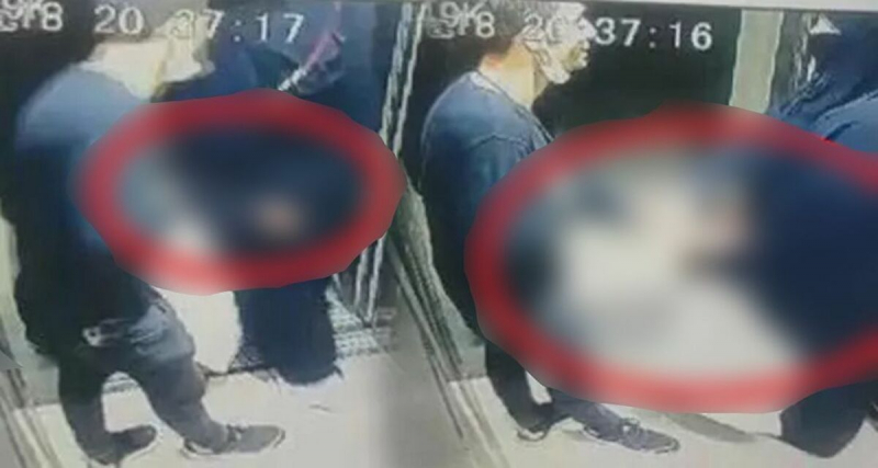 Asansördeki tacizci gözaltına alındı 