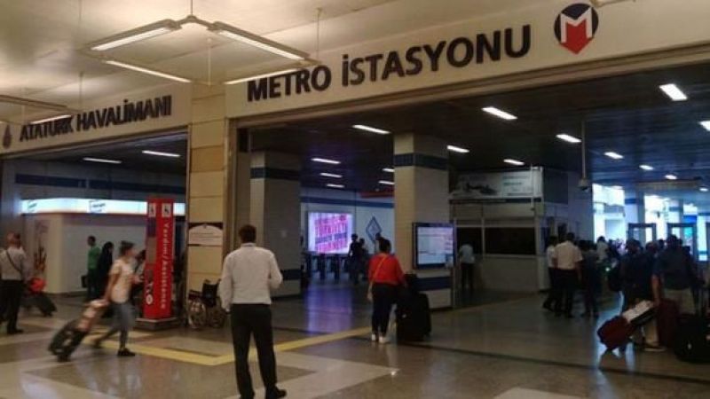 Atatürk Havalimanı Metro istasyonuna yolcu taşımacılığı durduruldu