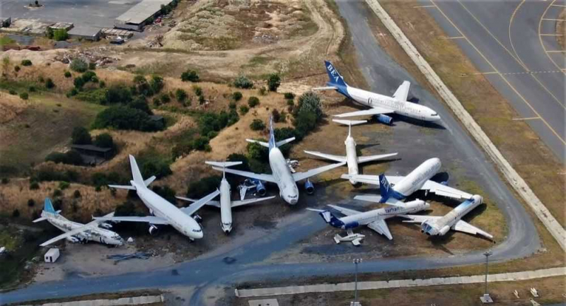 Atatürk Havalimanı'nda bırakılan 16 uçağın sahibi çıkmadı