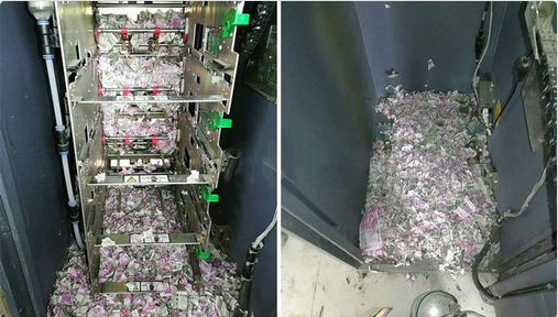 ATM'ye giren fareler yaklaşık 9 milyon TL'yi yedi
