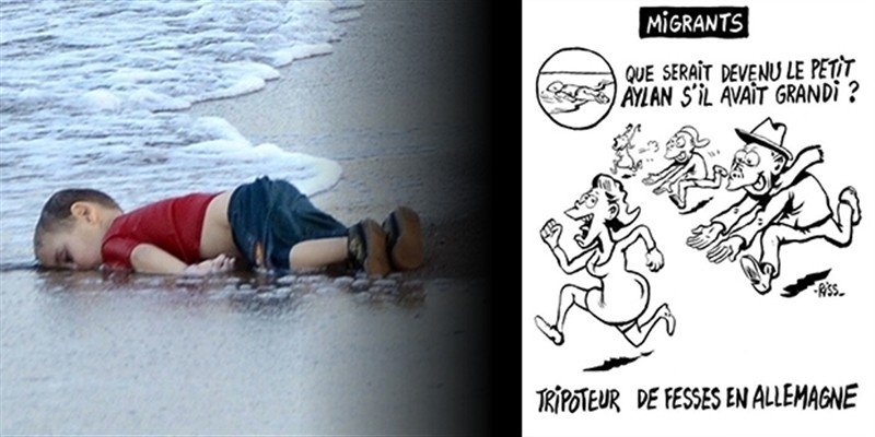 Aylan'ın halasından Charlie Hebdo'ya: Mide bulandırıcı!