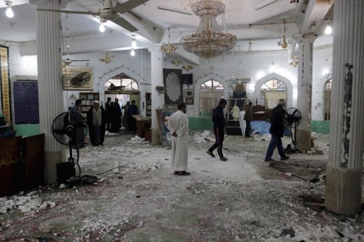 Bağdat’ta camiye bombalı saldırı! 11 ölü, onlarca yaralı...
