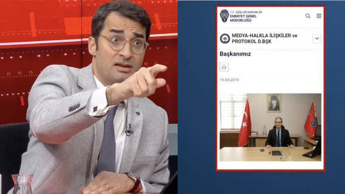 Barış Terkoğlu: Emniyet’in Medya-Halkla İlişkiler ve Protokol Daire Başkanı, A Haber muhabiri!