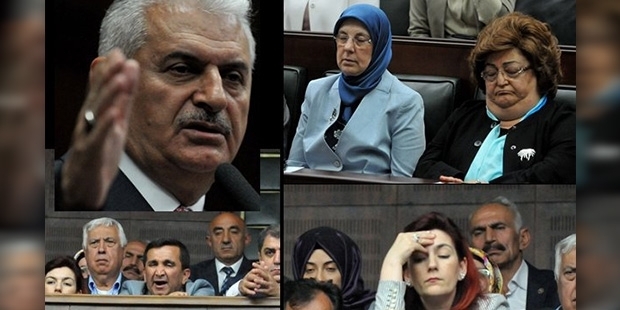 Binali Yıldırım konuştu, AKP'liler uyudu!