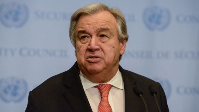 BM Genel Sekreteri Guterres: Suriye'deki durumun kontrolden çıkmasından kaçının