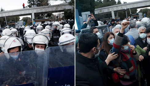 Boğaziçi Üniversitesi’nde gözaltına alınan 159 kişiden 98’i serbest