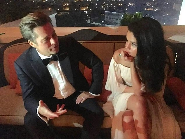 Brad Pitt ile Angelina Jolie'nin ayrılma nedeni Selena Gomez iddiası!