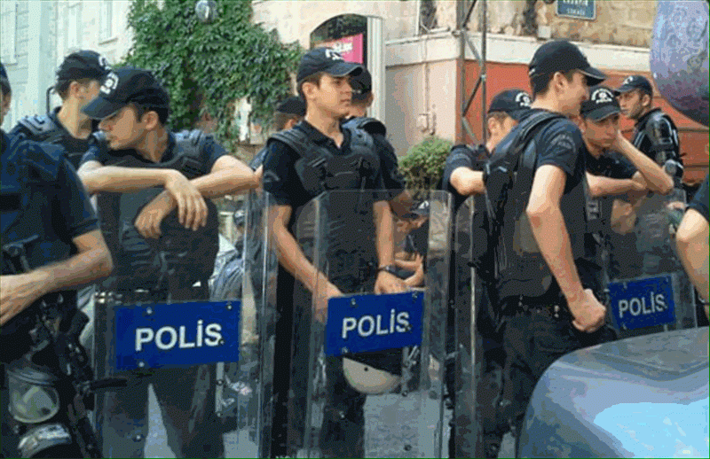 polis baskını