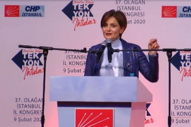 Canan Kaftancıoğlu tek aday olduğu seçimde yeniden seçildi