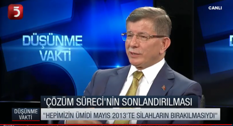 CANLI YAYIN- Ahmet Davutoğlu: Terörle mücadele ederken MHP bize hükümet kurmak için destek vermedi