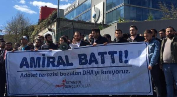 CHP'den Demirören Medya Grubu'na protesto: Amiral battı