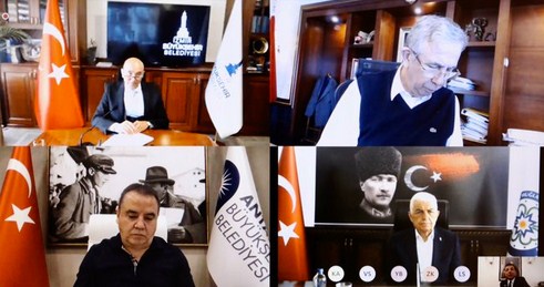 CHP'li 11 büyükşehir belediye başkanından Cumhurbaşkanı Erdoğan ile toplantı talebi