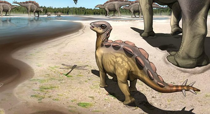 Çin'de bebek dinozora ait 5.7 santimetrelik bir ayak izi bulundu