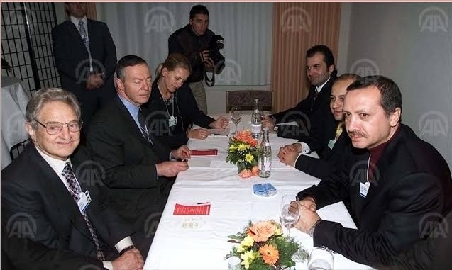 Çıray, Erdoğan'ın Soros'la çekilmiş fotoğrafını paylaştı
