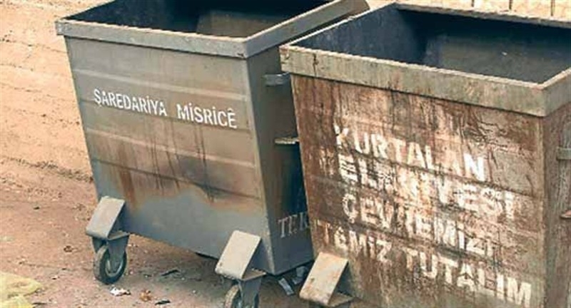 Diyarbakır'da çöp kutuları yasaklandı!