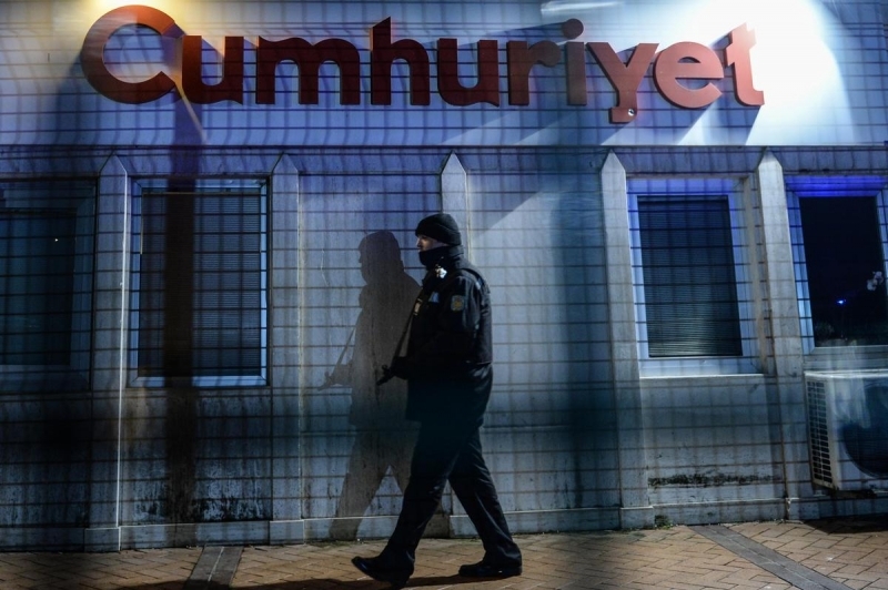 Cumhuriyet Gazetesi'ne operasyon