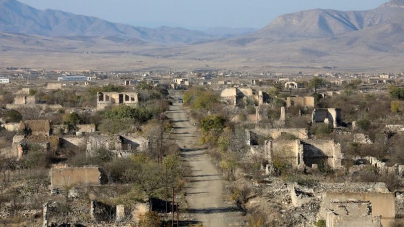 'Dağlık Karabağ'da kafası kesilen iki sivil teşhis edildi'