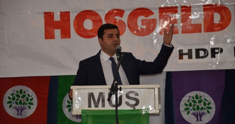 Demirtaş: CHP'nin oyları olmadan AKP'nin ve MHP'nin oyları yetmiyor!