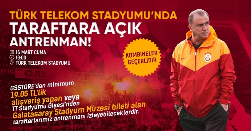 Derbi Öncesi Son Antreman Ali Samiyen'de - Türk Telekom Stadında