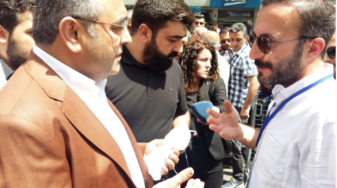 Diyarbakır'da beyaz tülbentler miting alanına sokulmadı, CHP Milletvekili Tanrıkulu, polisle tartıştı