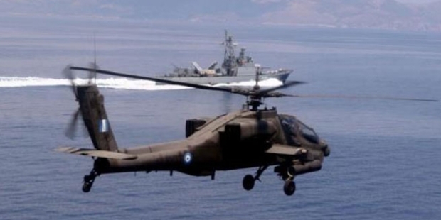 Ege'de Yunan askeri helikopteri düştü!