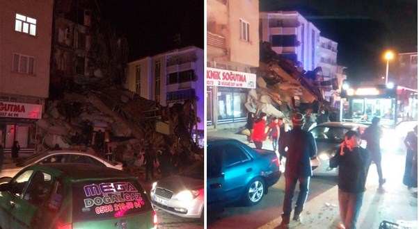 Elazığ depreminde 15 kişi hayatını kaybetti,100'e yakın yıkılan ev var!