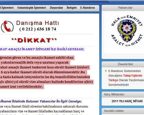 İstanbul Emniyet'in internet sitesi kapandı!