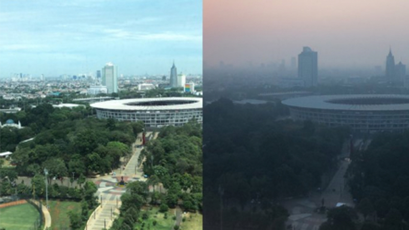Endonezya'da vatandaşlar hava kirliliği sebebiye hükümete dava açacak