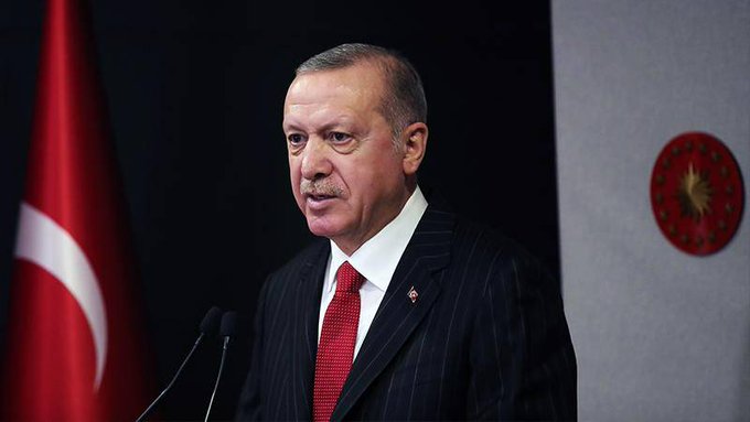 Erdoğan: Amerika, İsrail'in yanında parasıyla, bütün silah mühimmatı ile yer alıyor.  İsrail'in yanında yer alanlara diyoruz ki, biz de sizin karşınızdayız
