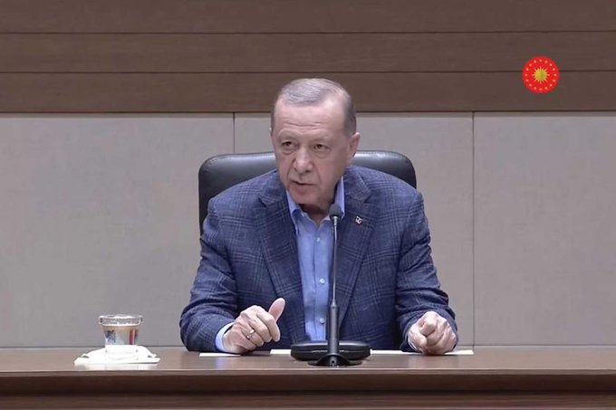 Erdoğan: Burada bir terör kokusu var