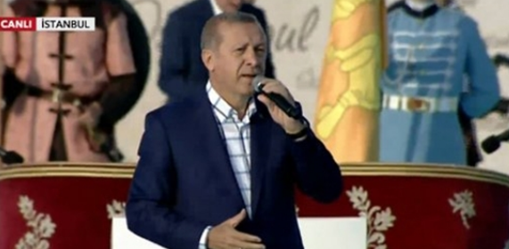 Erdoğan: Dertleri İstanbul'un fethinin intikamını almak!